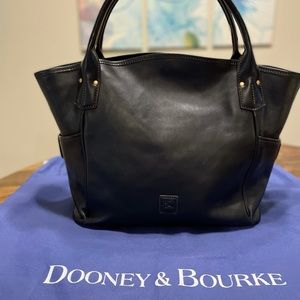 Dooney & Bourke Black Leather Tote